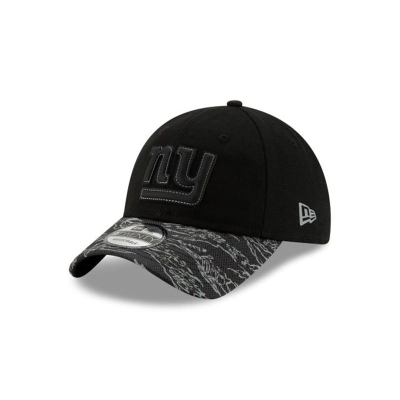 New York Giants Gorra | New Era NFL Tiger Flect 9twenty Adjustable Cap Mexico - Negros